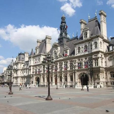 Appartement Quartier Dans Le Marais Hotel De Ville Paris Luaran gambar